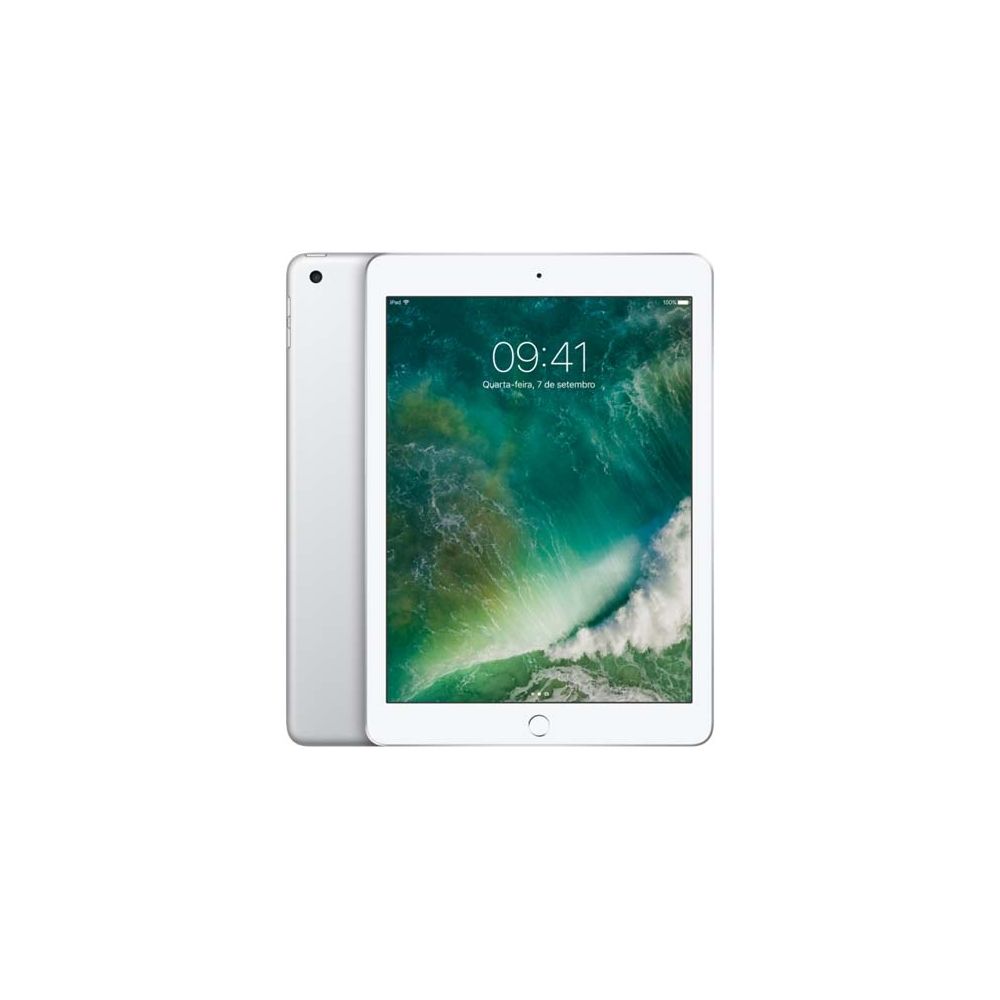 iPad Apple 32GB Prata Tela 9,7” Retina - Proc. Chip A9 Câm. 8MP +